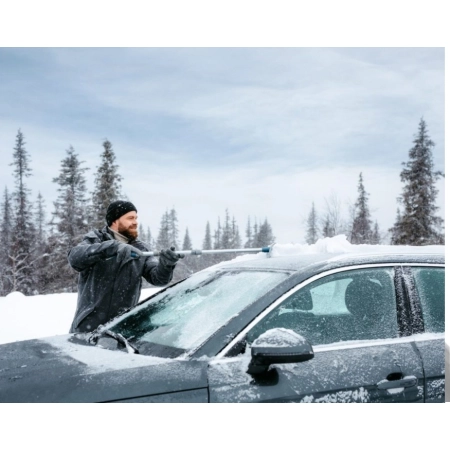 Skrobaczka teleskopowa z miotłą do szyb Kungs BUS TIR